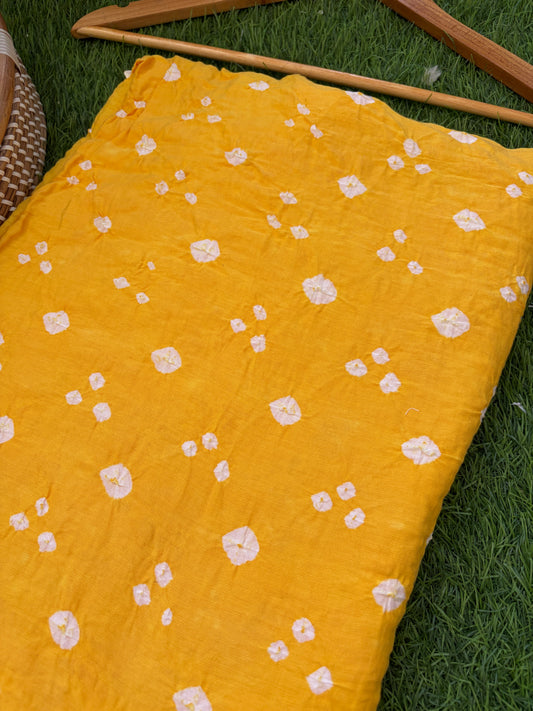 Cotton bandhani kurta