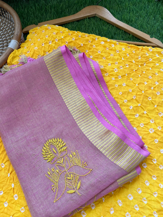 Bandhani kurta chikankari Dupatta
