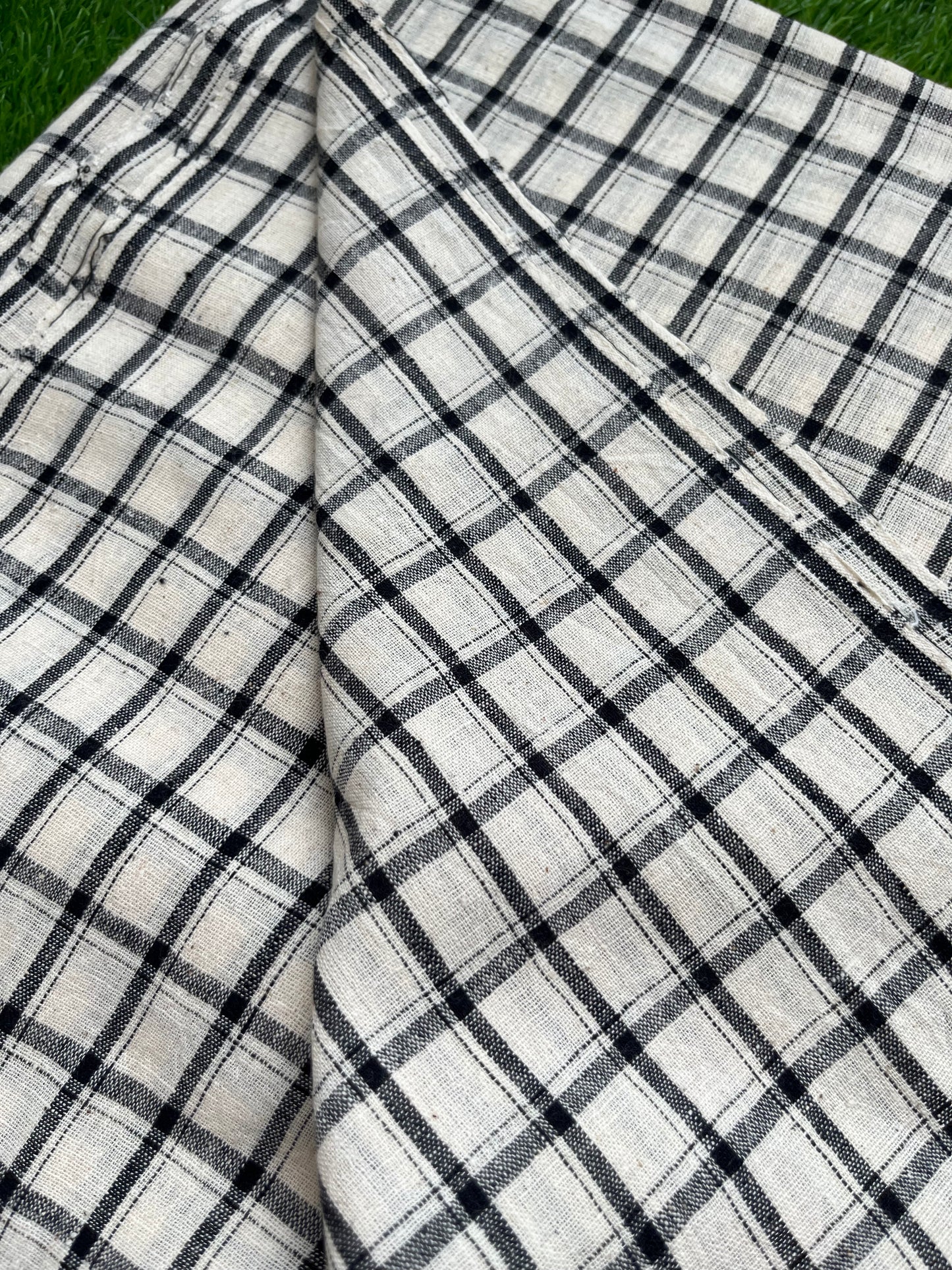 Handwoven organic kala Cotton fabric