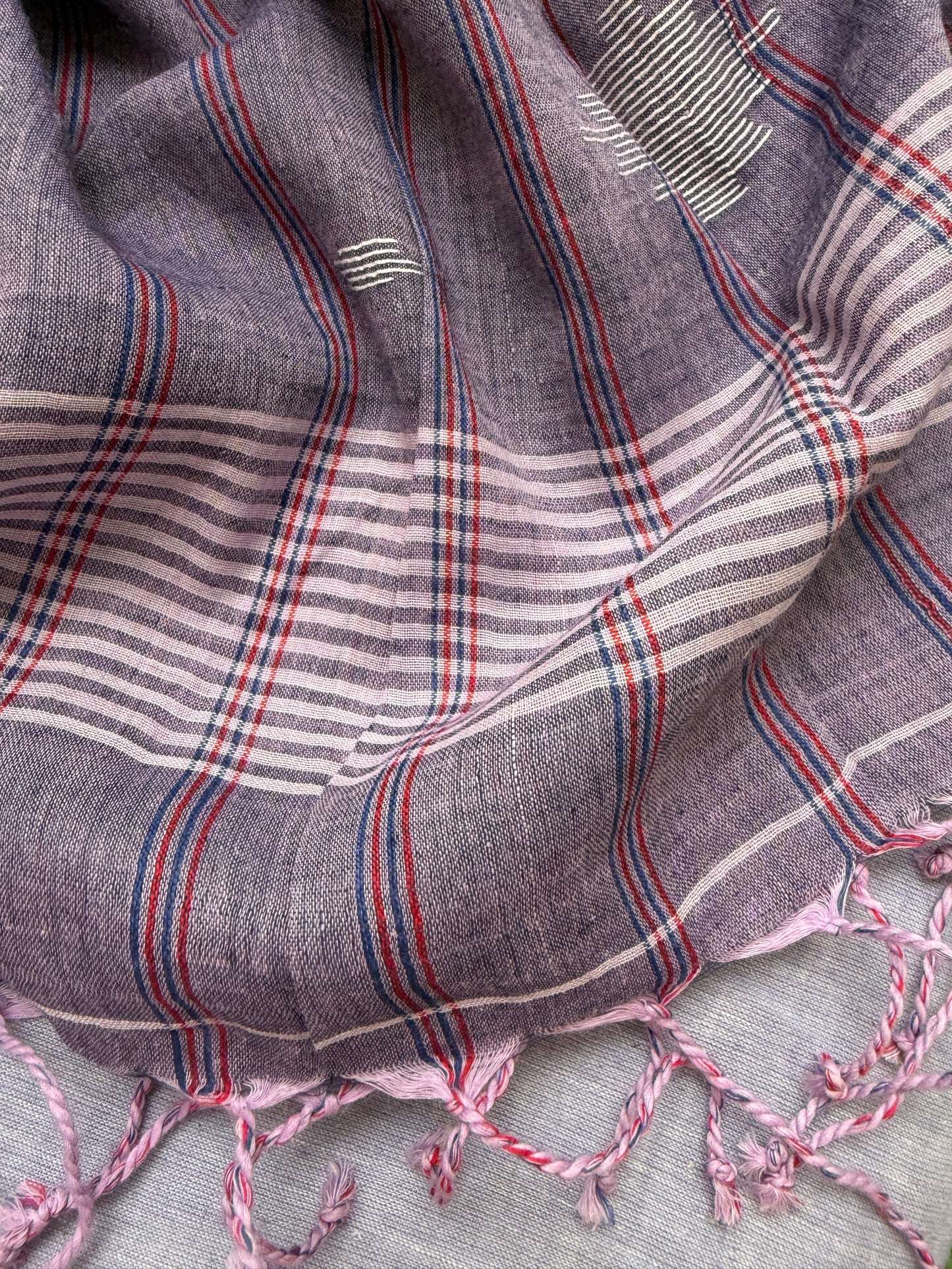 Jaamdani Mul dupatta khadi kurta Bottom