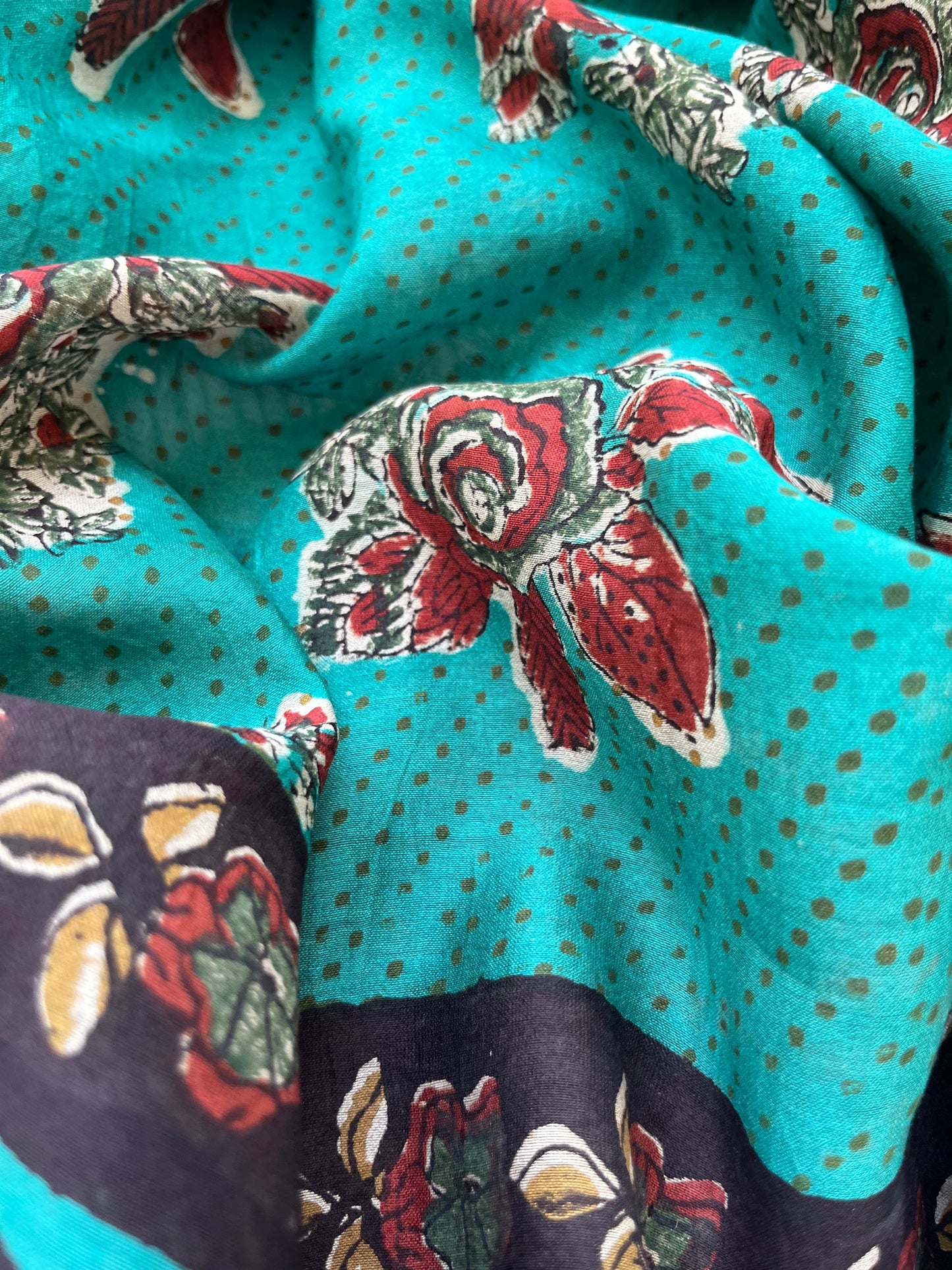 Chanderi Dupatta handloom cotton Kurta fabric