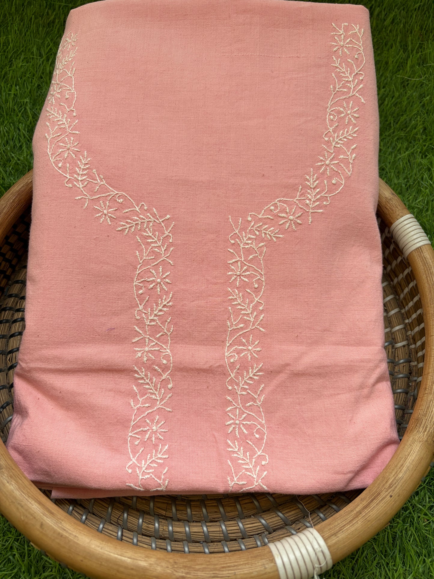 Pure handwoven khadi Kurta