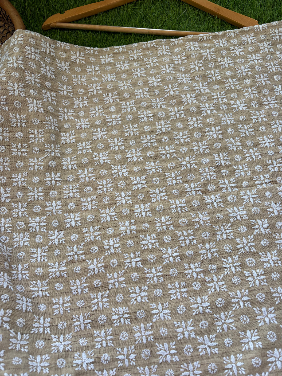 Chikankari khadi Kurta