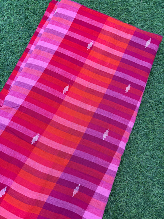 Jaamdani mul fabric