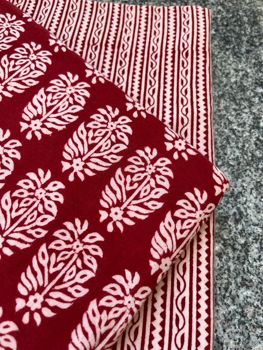 Bagh Kurta Bottom Co-Ord Set (Block Print)