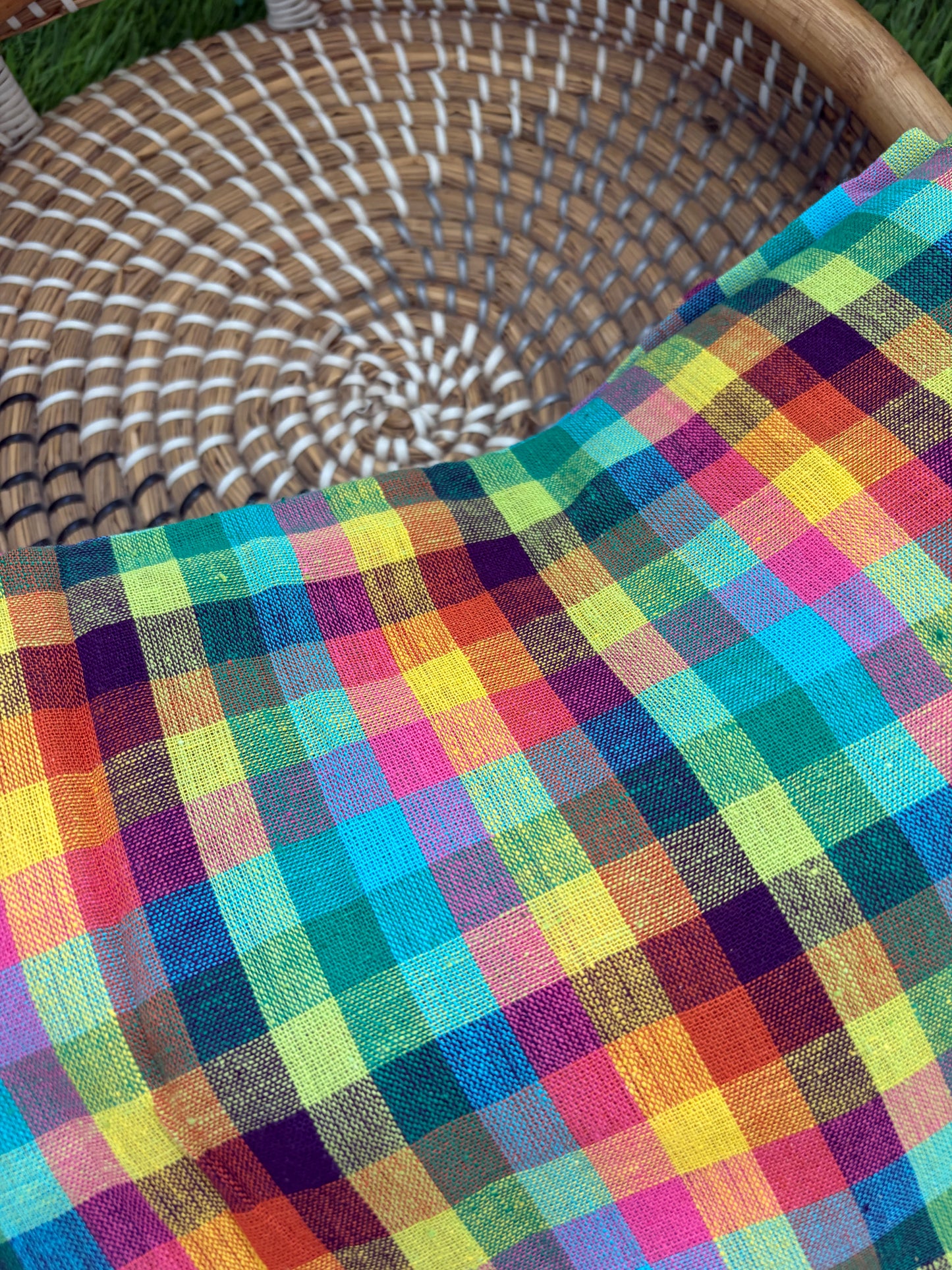Handwoven organic kala Cotton fabric