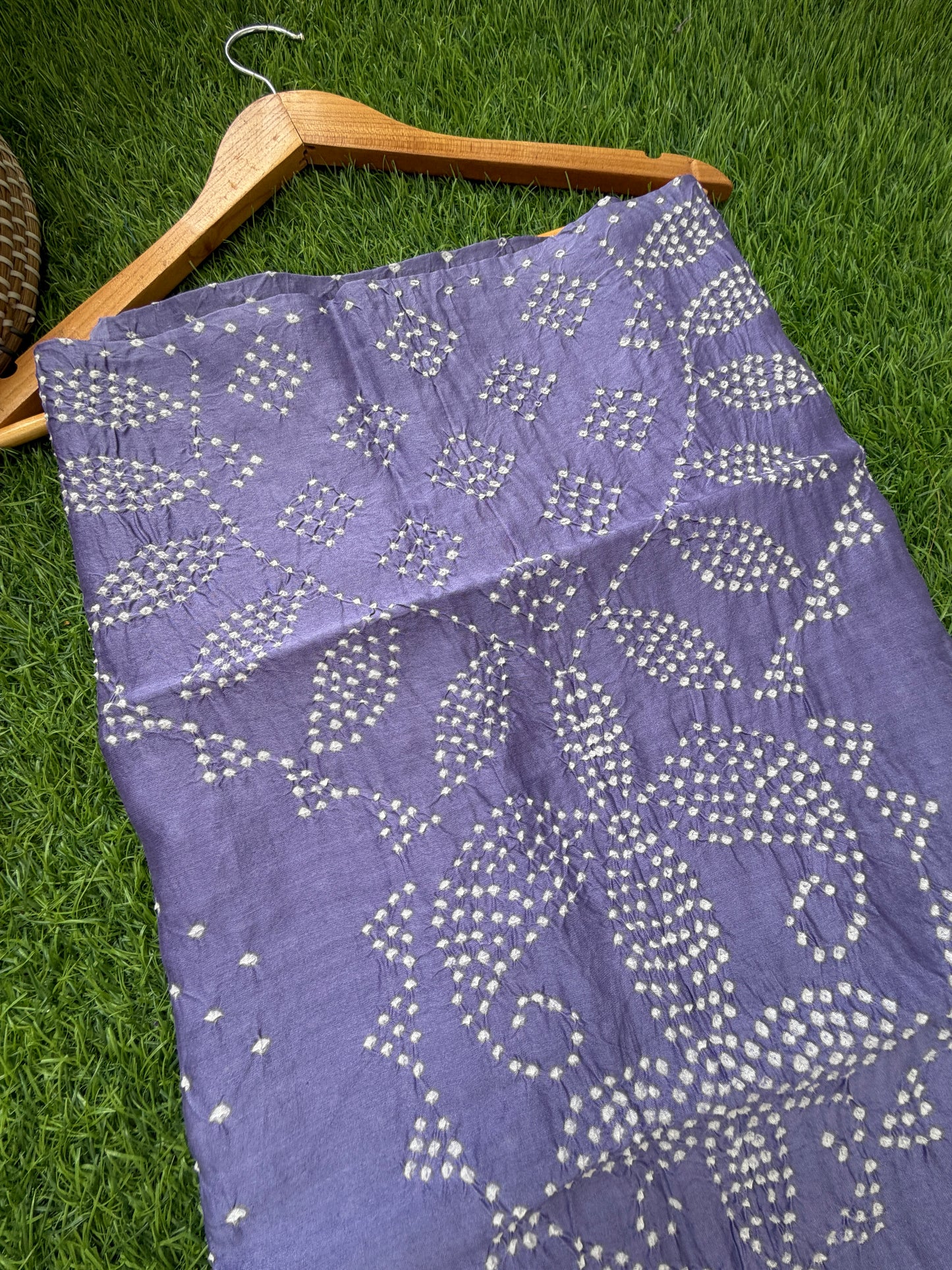 Chanderi Bandhani kurta dupatta