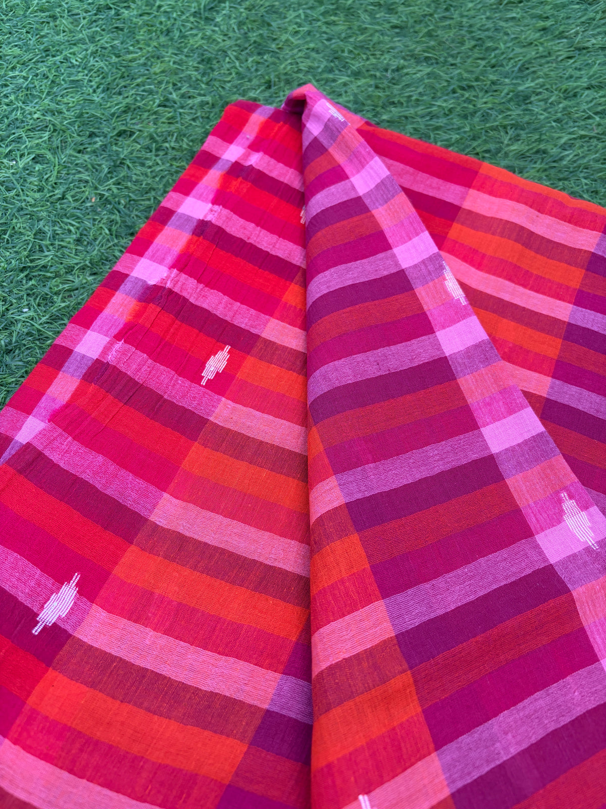 Jaamdani mul fabric