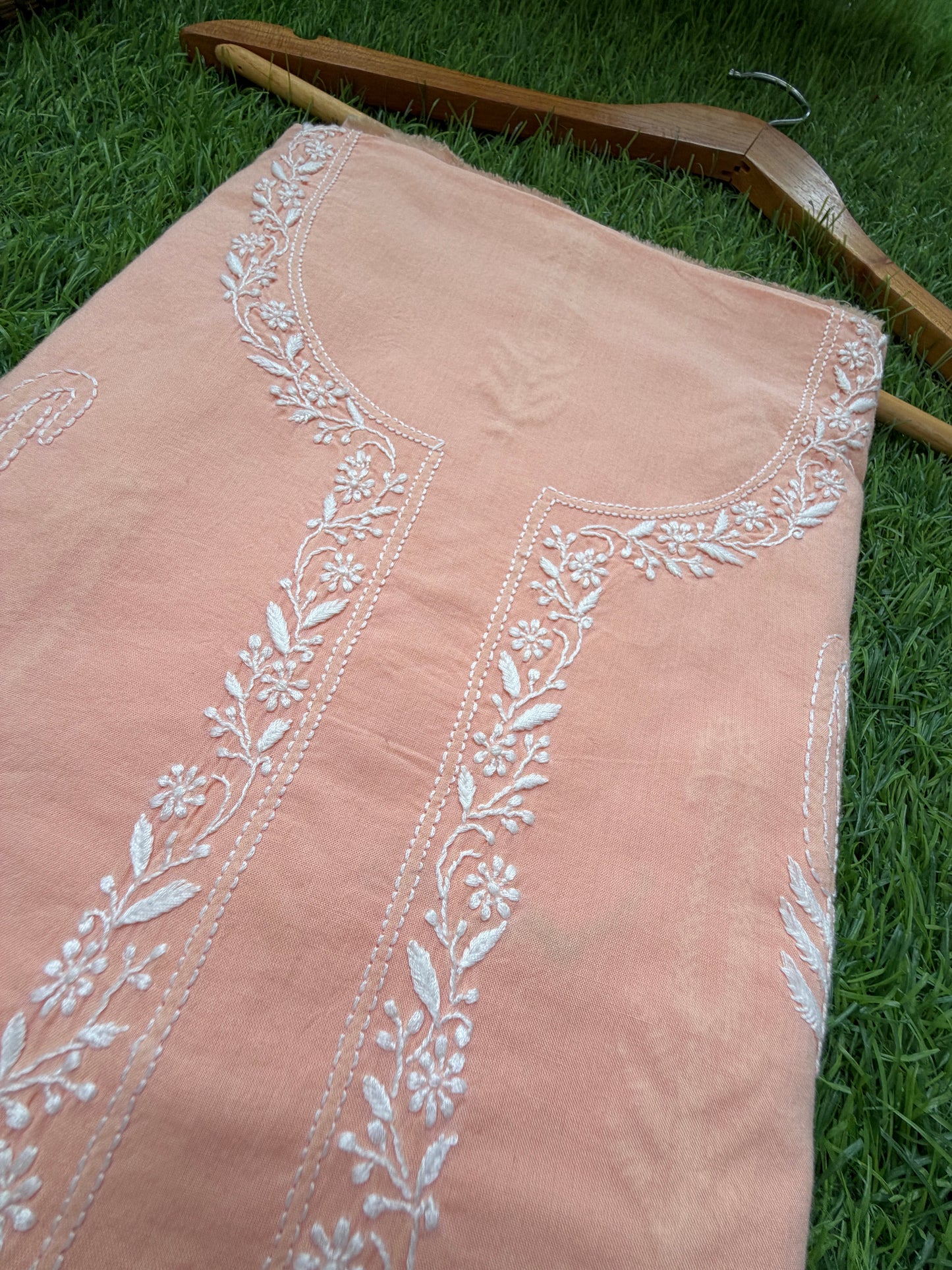 Chikankari cotton Kurta