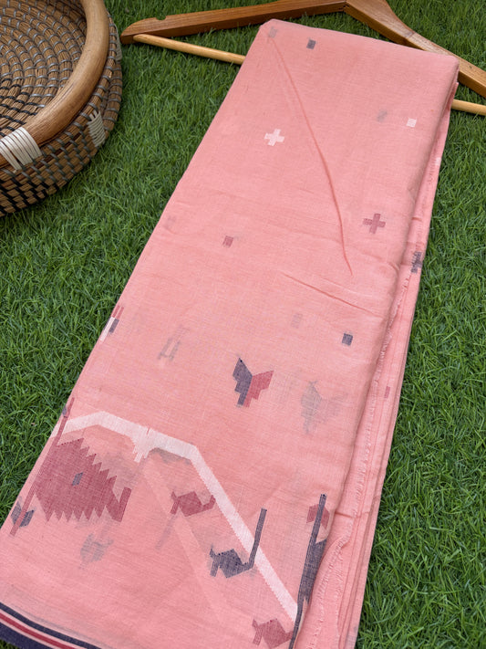Jaamdani mul fabric