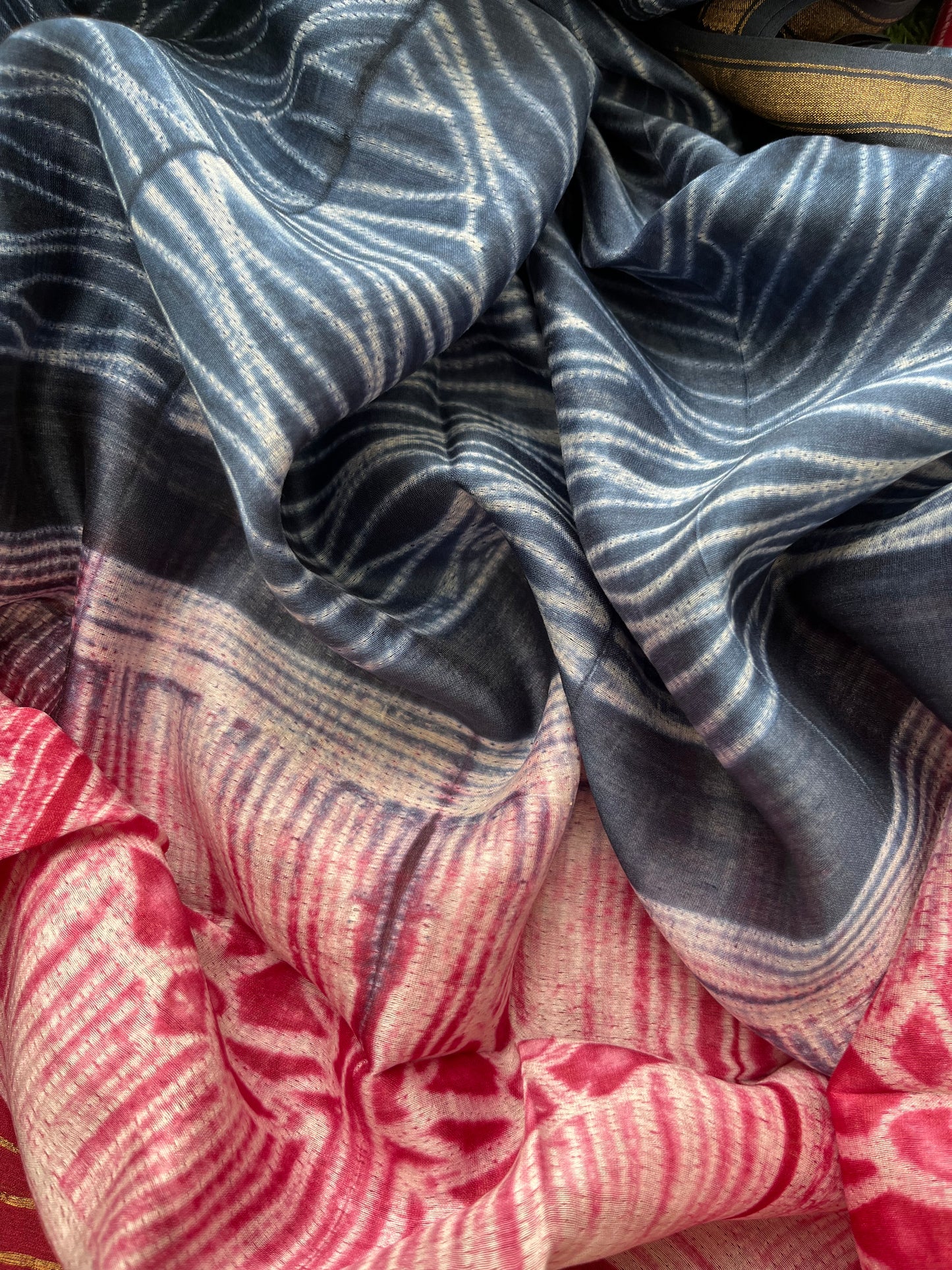 Shibori kurta dupatta