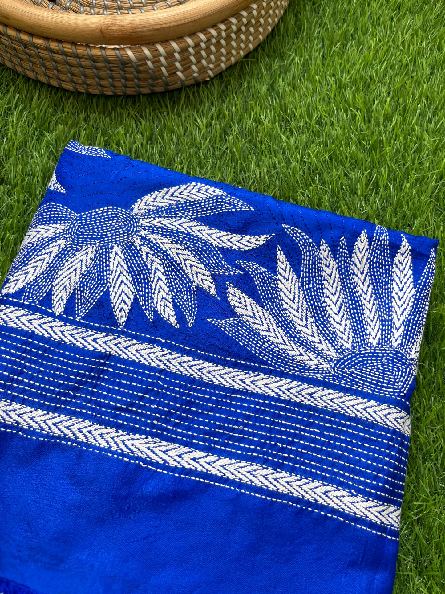 Silk Kantha Dupatta