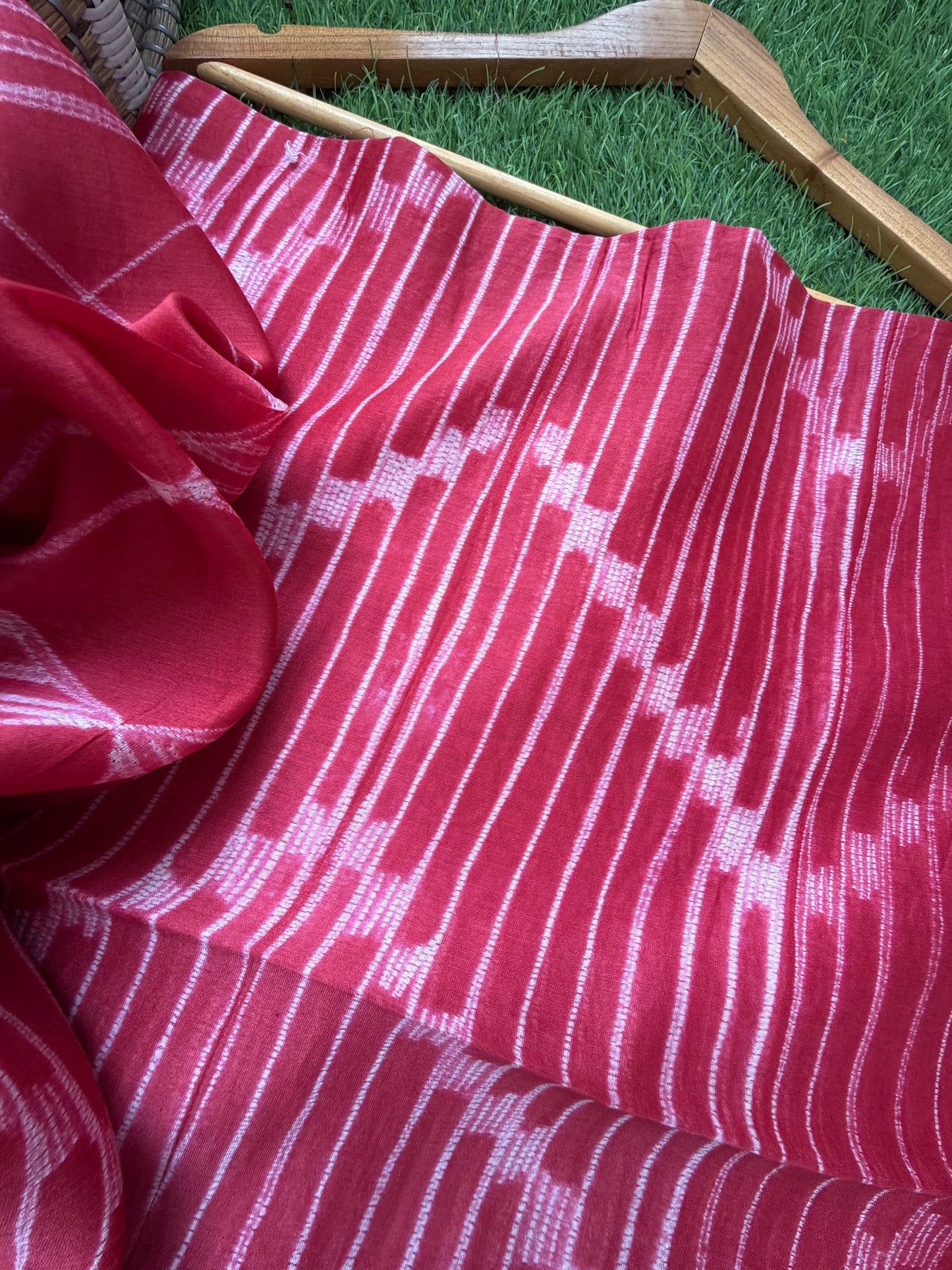 Chanderi Shibori kurta dupatta
