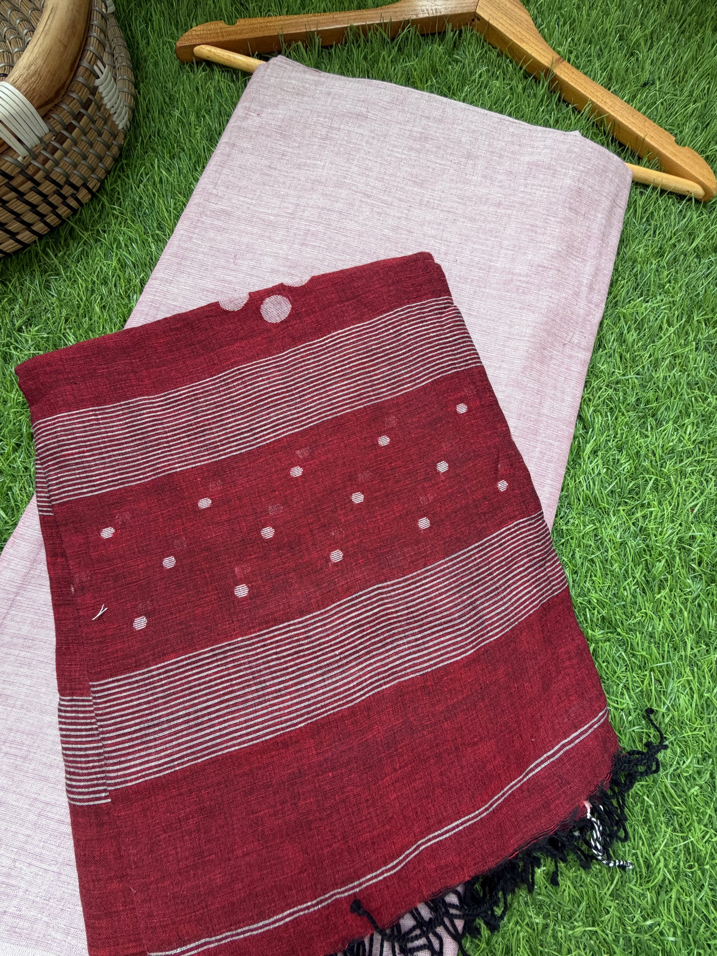 Jaamdani Mul dupatta mangalgiri kurta Bottom