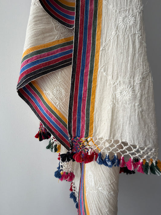 Kala cotton chikankari Dupatta