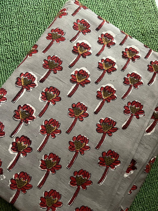 Flat 600-Cotton print