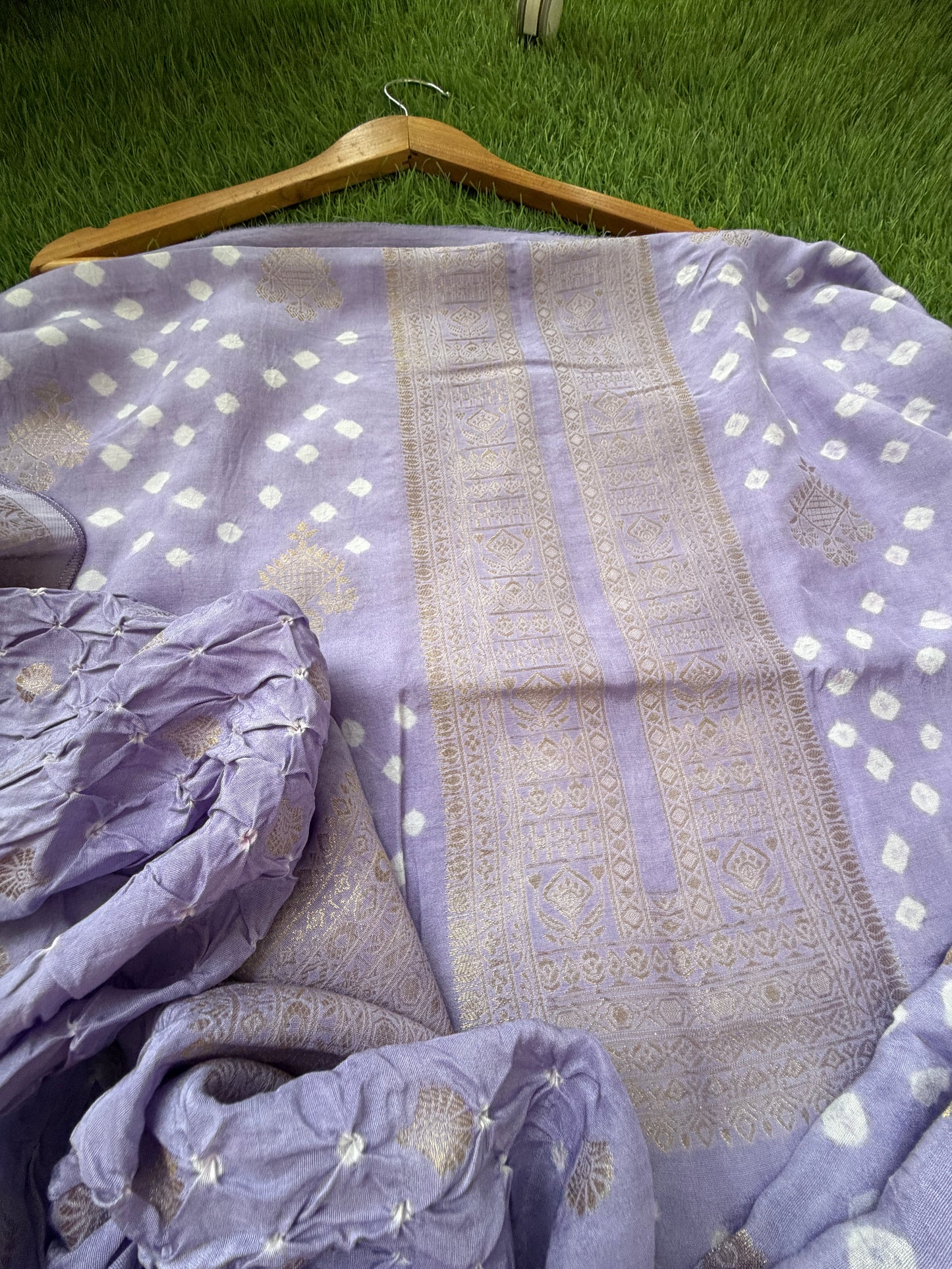 Modal Bandhani kurta bottom dupatta