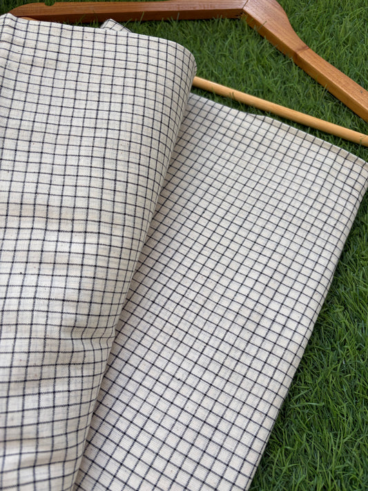 Handwoven Khadi Cotton fabric