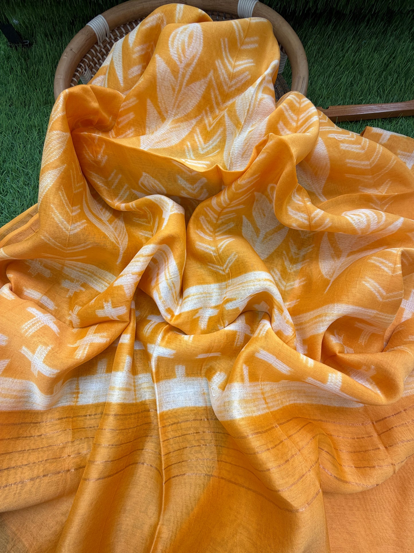 Chanderi Shibori kurta dupatta