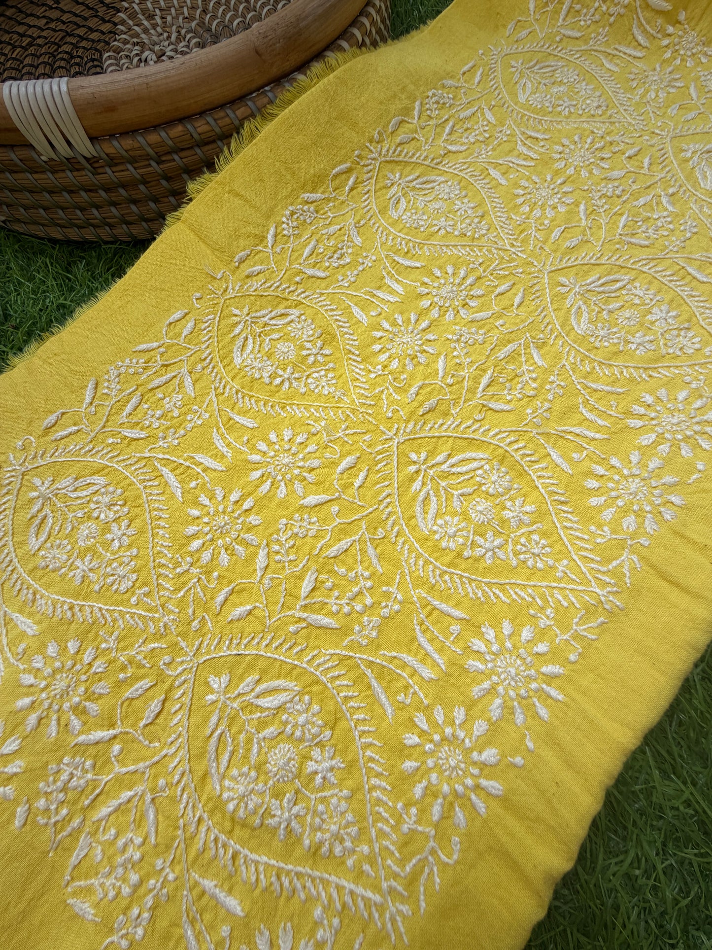 Pure handwoven khadi Kurta