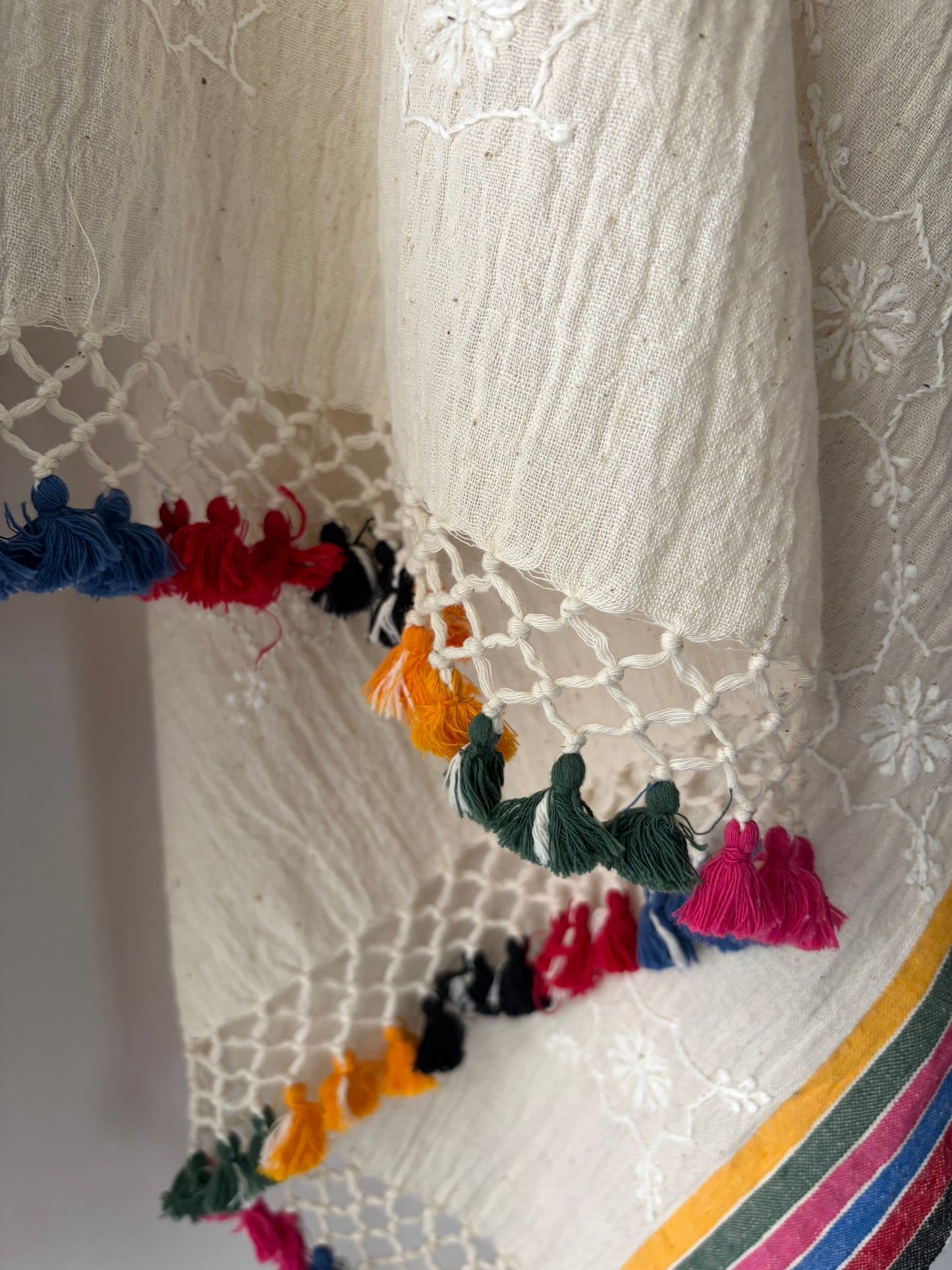 Kala cotton chikankari Dupatta