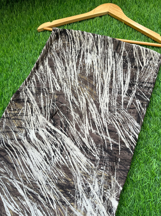 Modal Silk ajrakh fabric