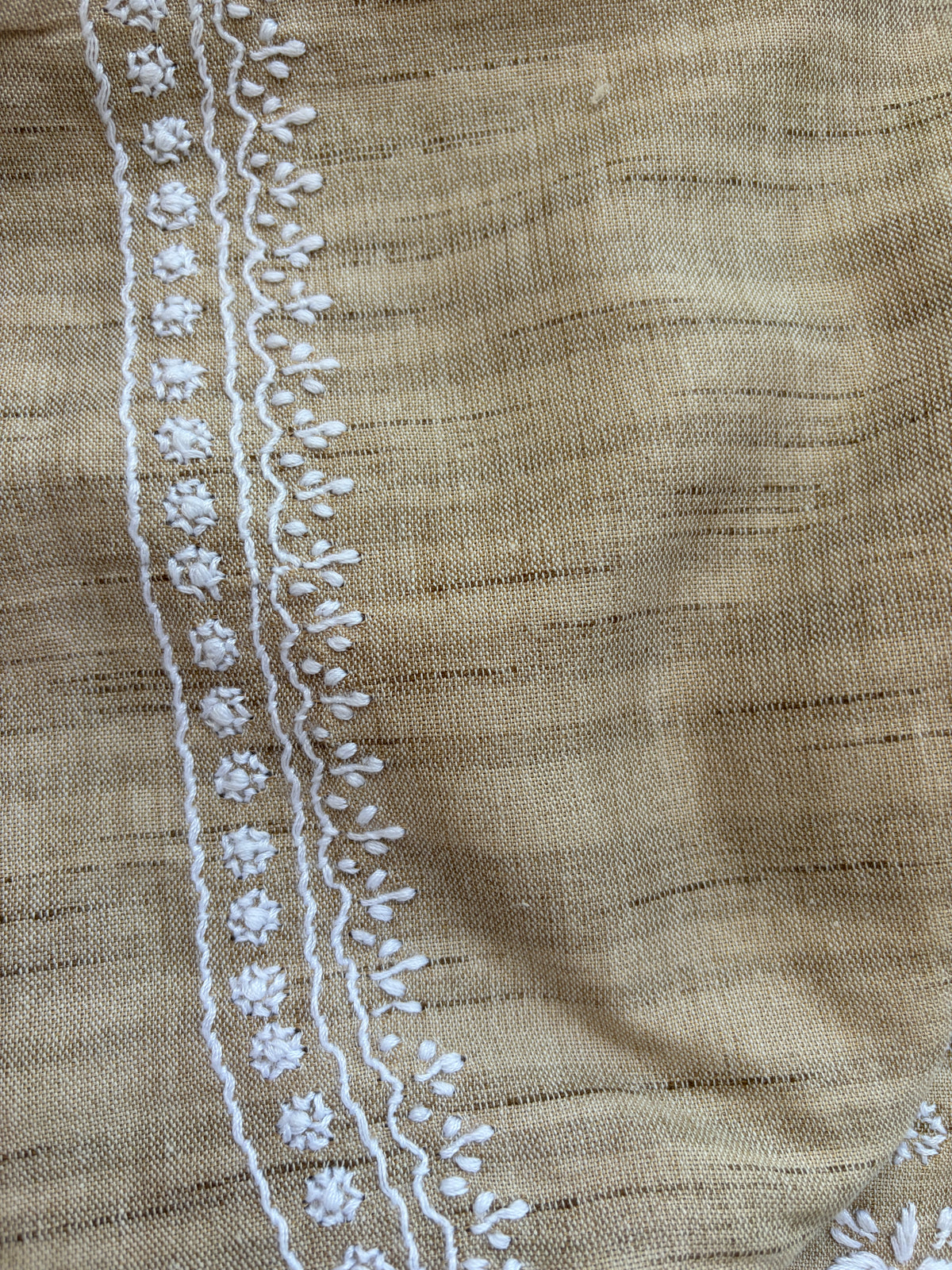 Chikankari khadi Kurta
