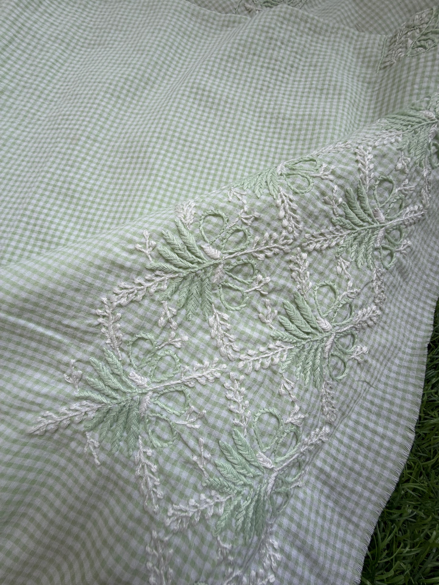 Chikankari cotton Kurta