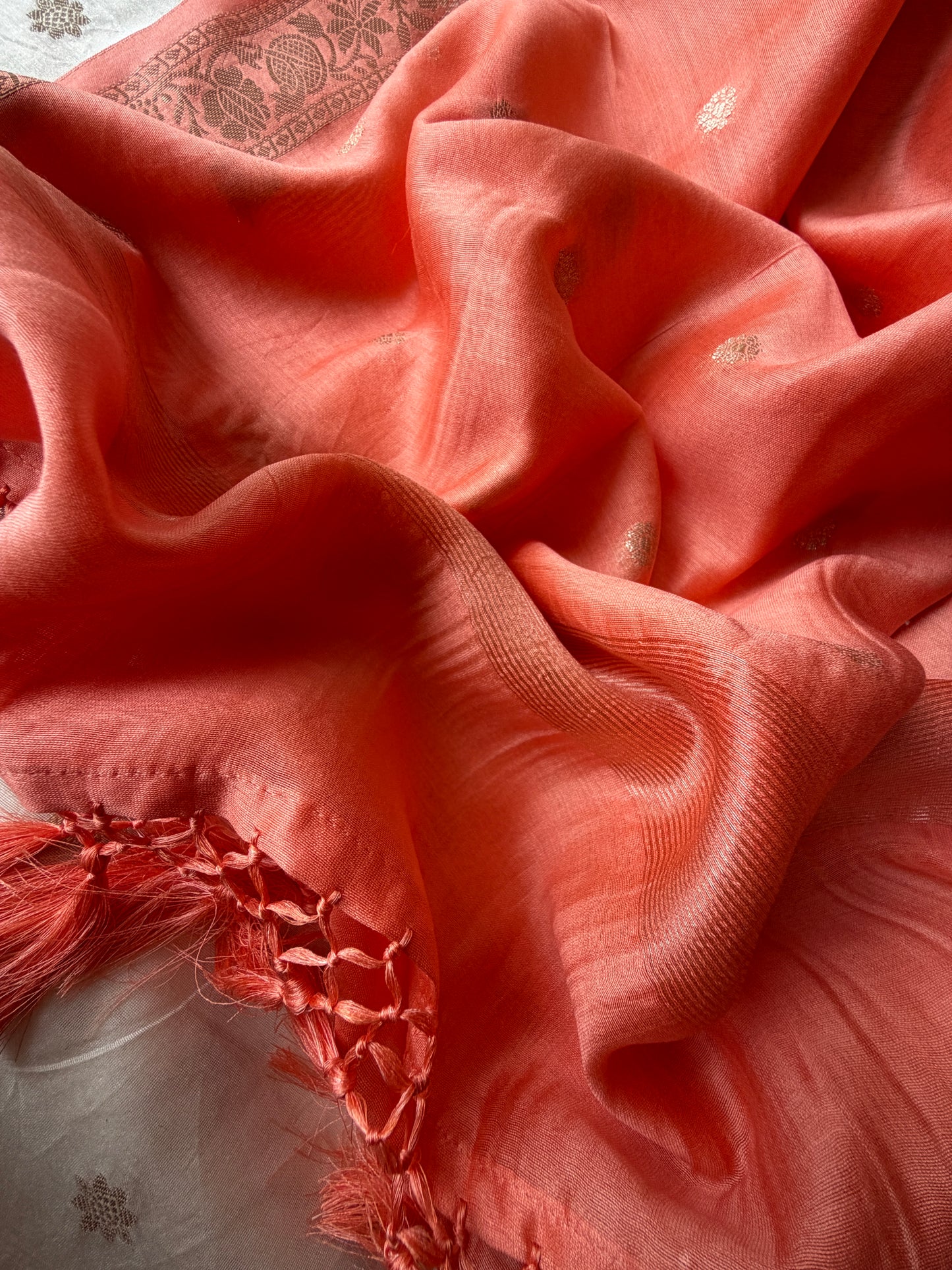 त्योहार् -Banarasi chanderi dupatta kurta