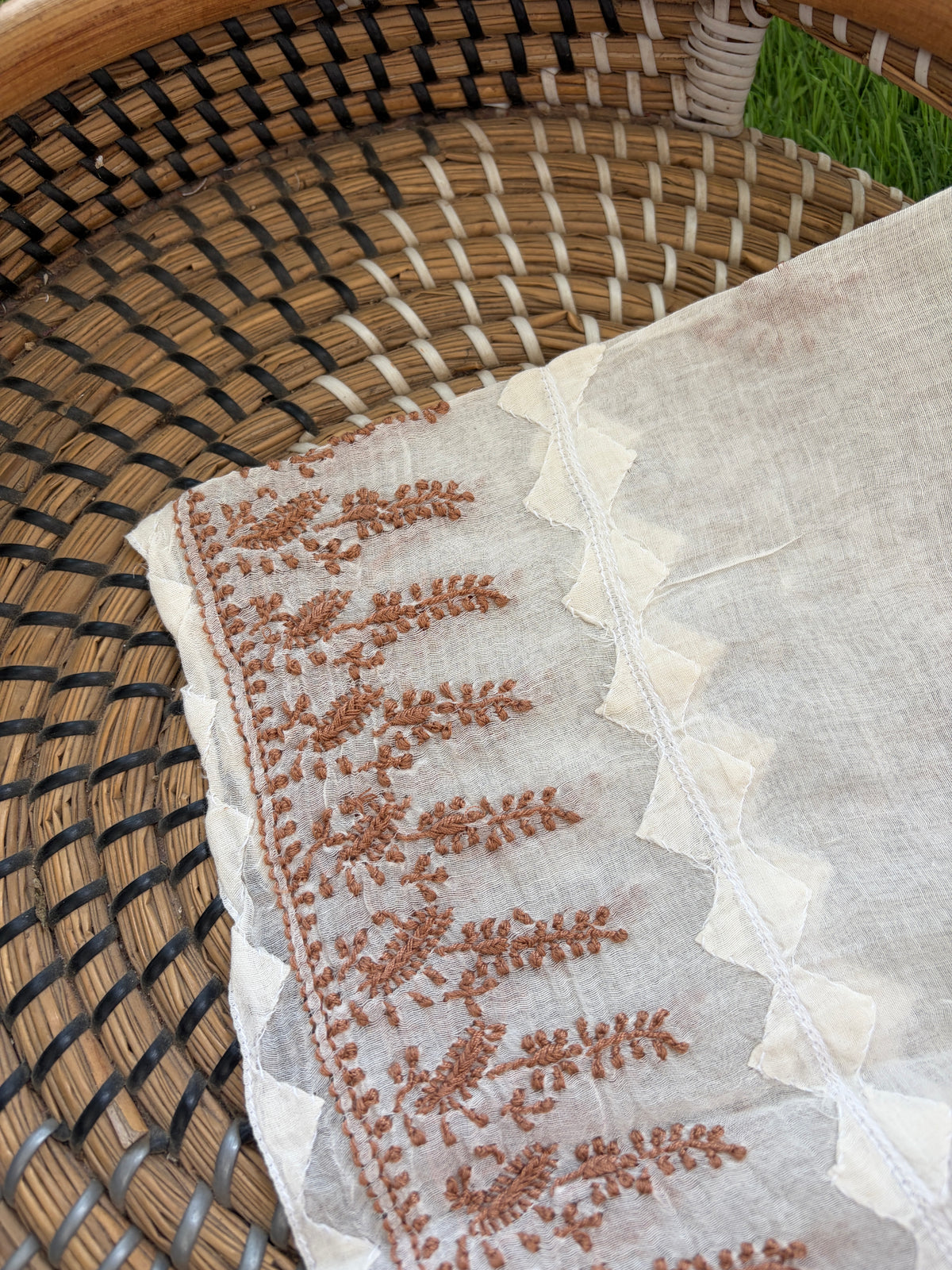 Chikankari daraz chanderi Kurta
