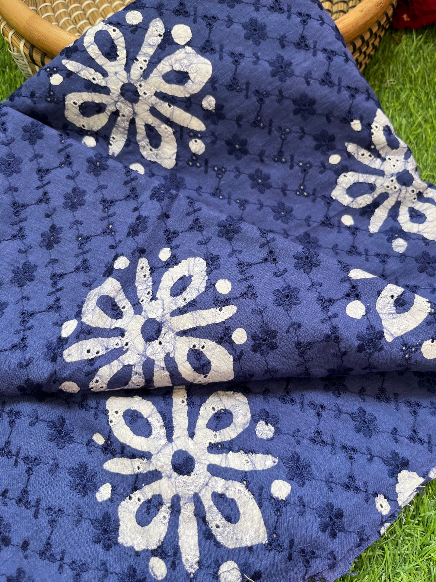 Cotton hakoba ajrakh
