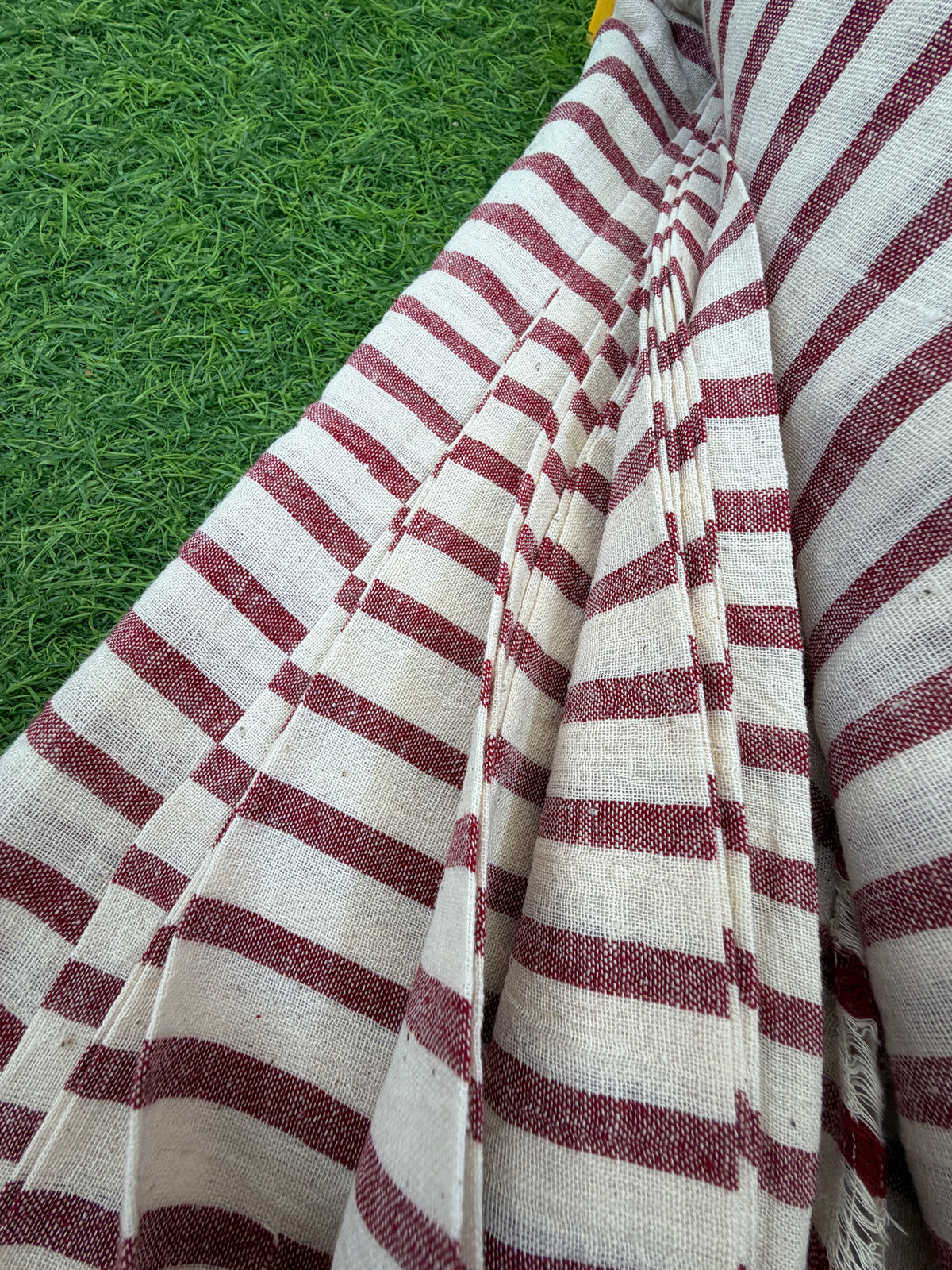 Handwoven organic kala Cotton fabric