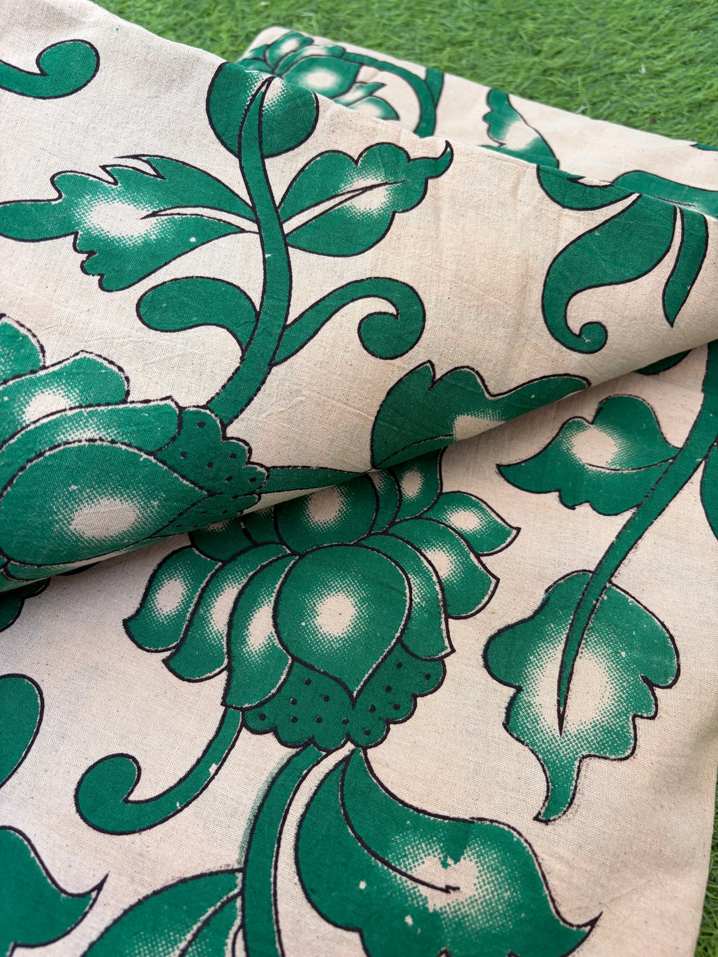 Mangalgiri cotton kalamkari print