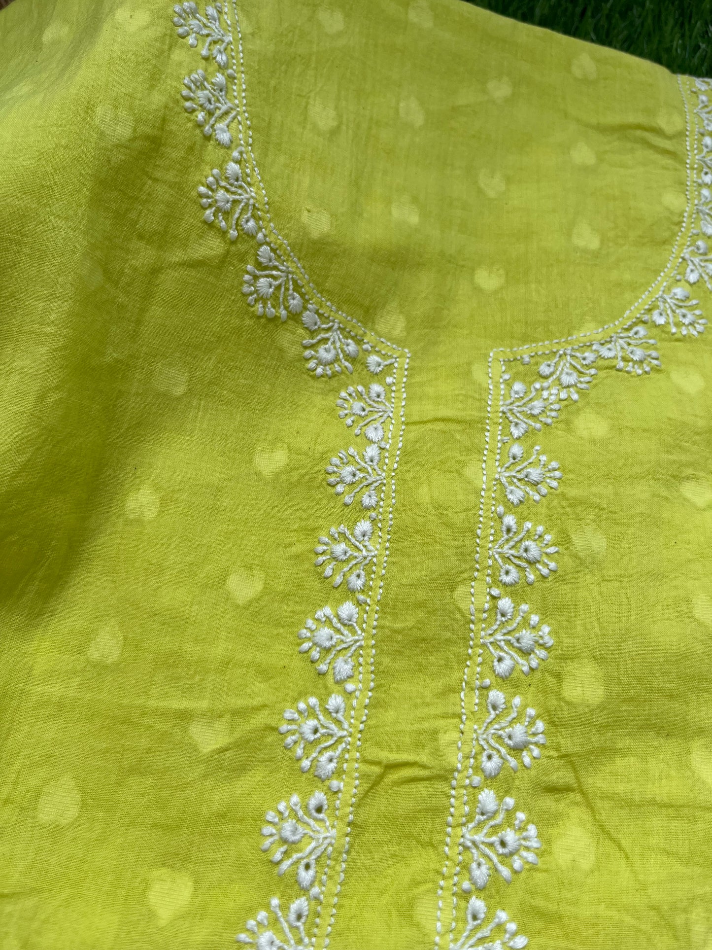 Rozana: Cotton chikankari kurta