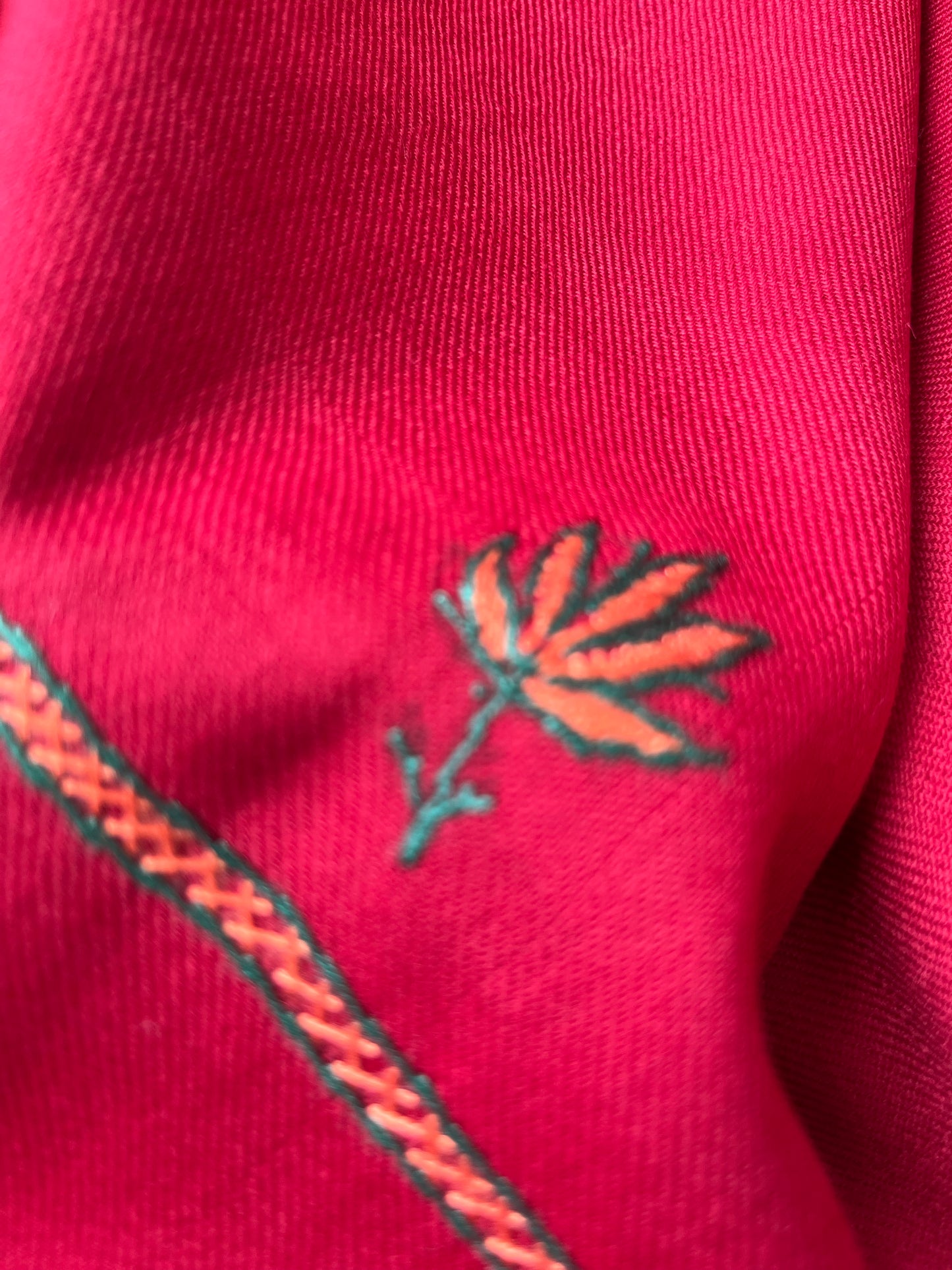 Woollen hand embroidered suit