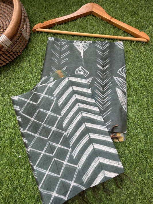 Chanderi Shibori kurta dupatta