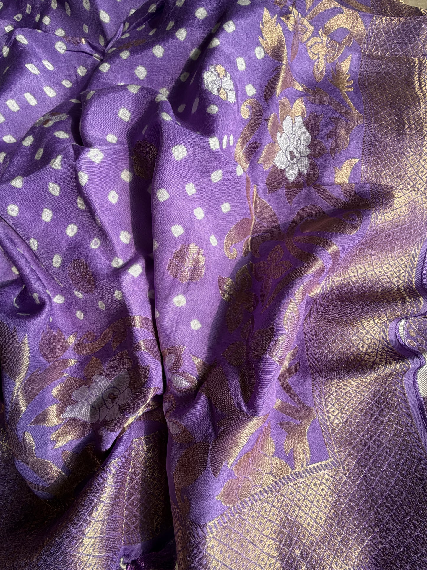Modal Bandhani kurta bottom dupatta