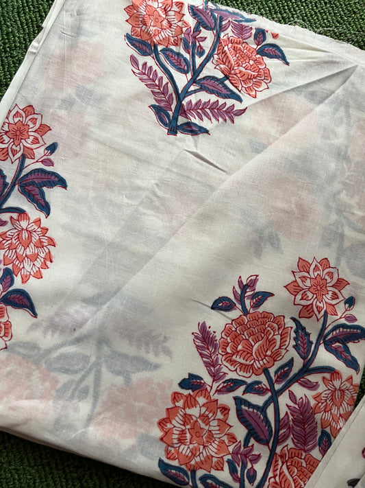Flat 600-Cotton print