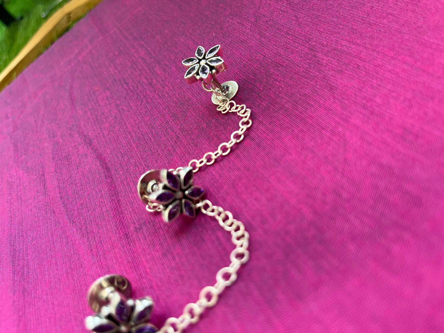 Cotton Silk plain fabric