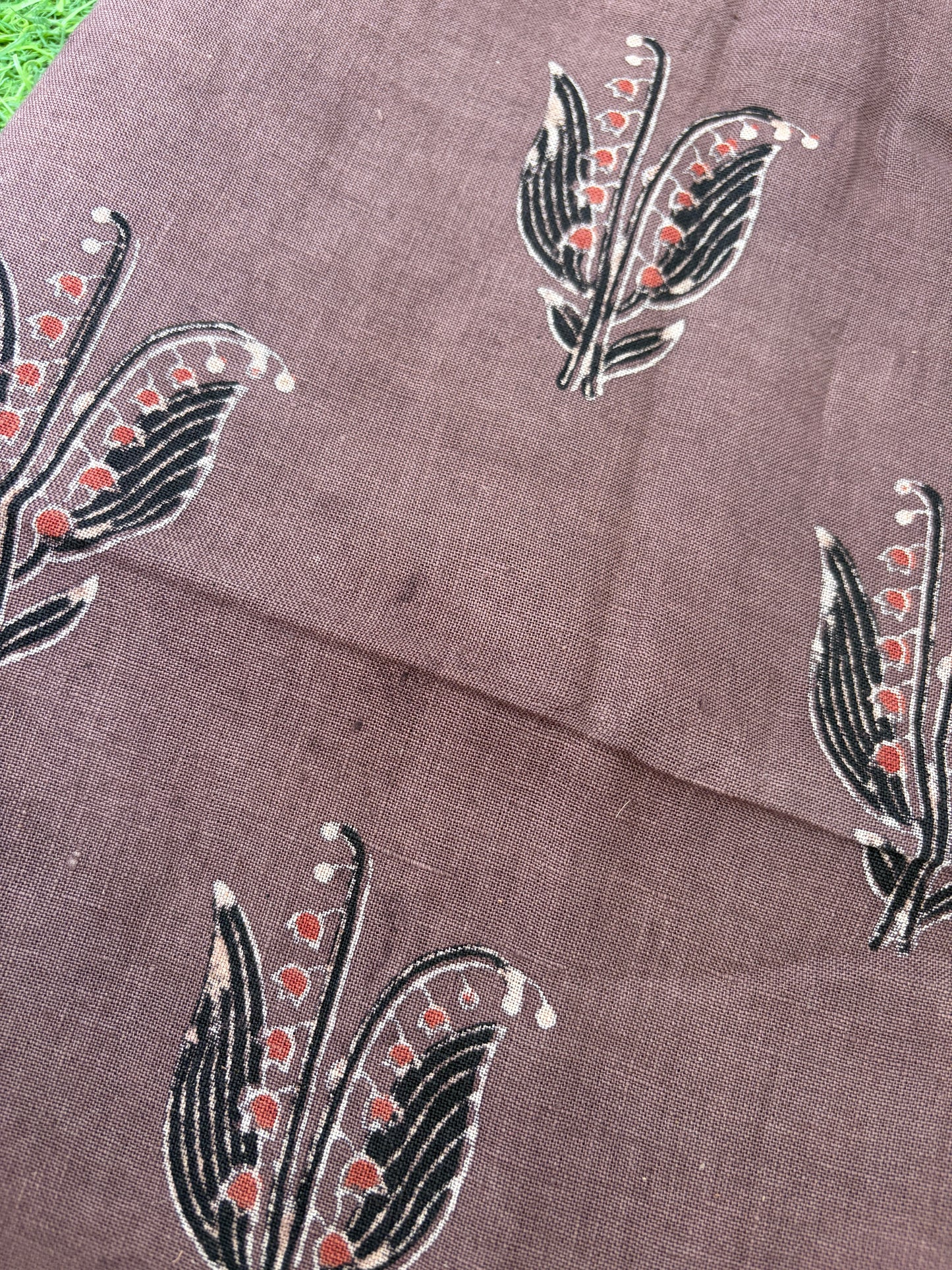 Linen Ajrakh Kurta