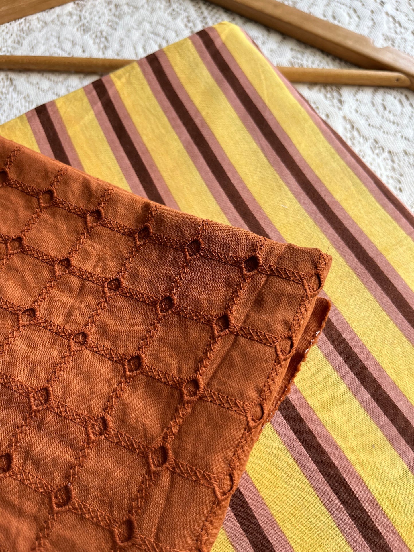 Cotton kurta fabric hakoba Bottom