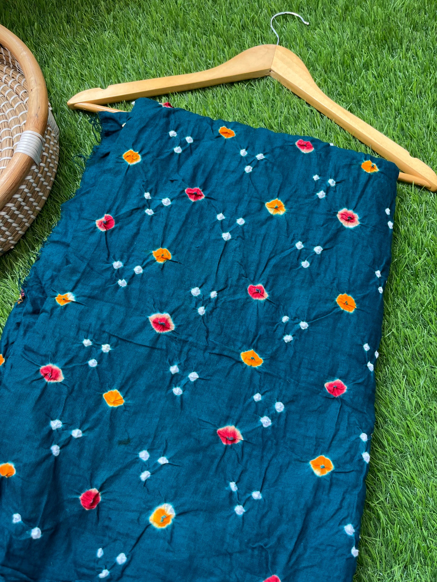Cotton bandhani kurta