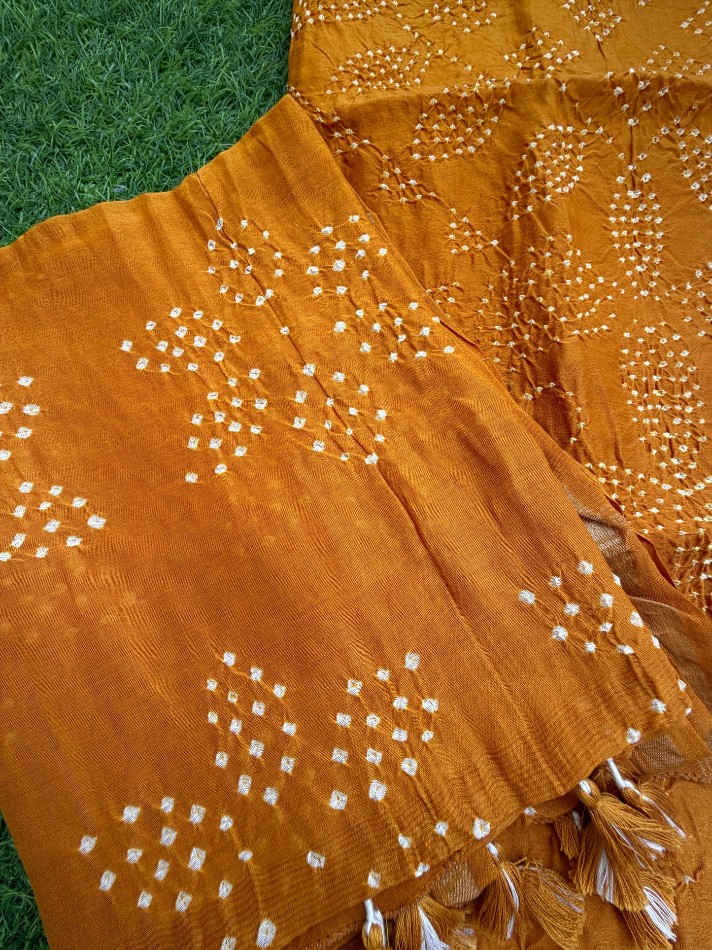 Chanderi Bandhani kurta dupatta