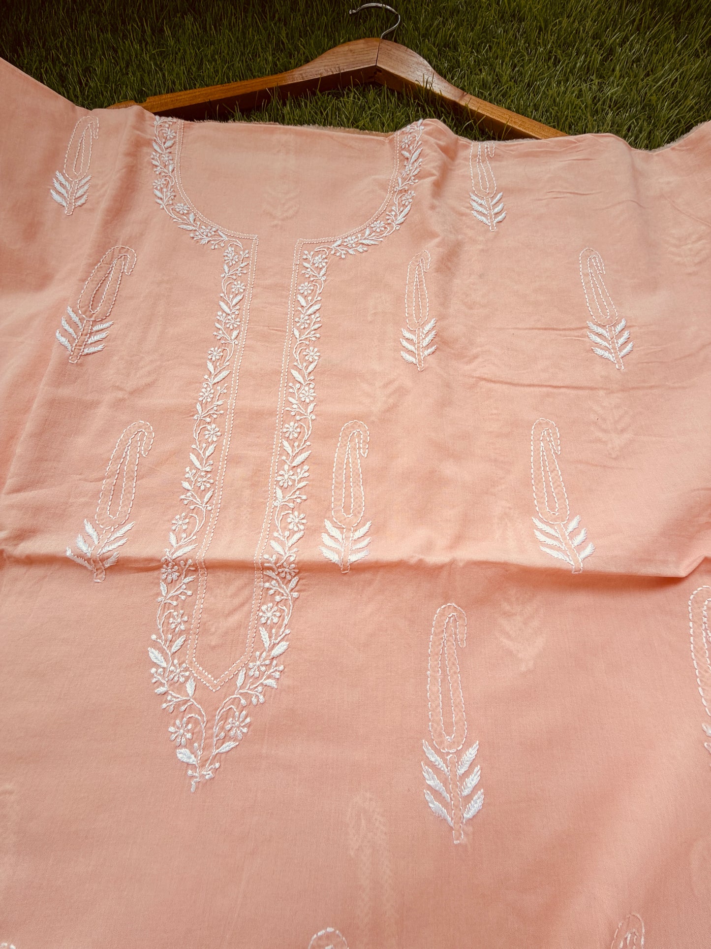 Chikankari cotton Kurta