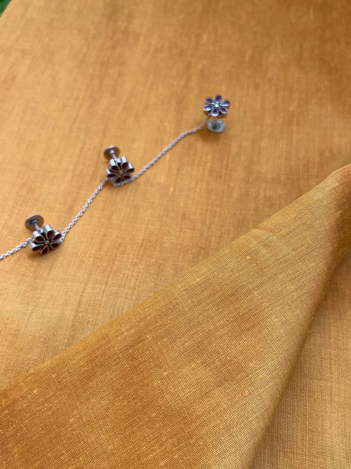 Cotton Silk plain fabric