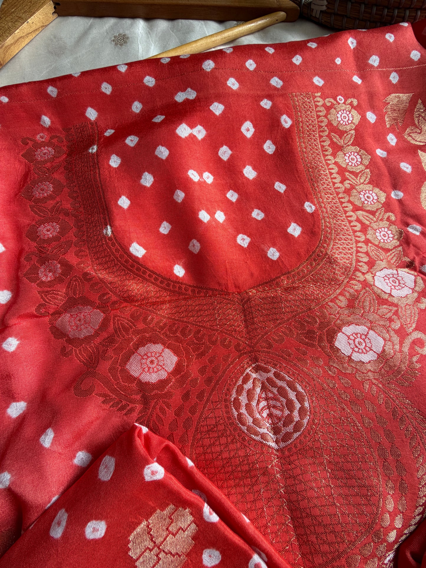 Modal Bandhani kurta bottom dupatta