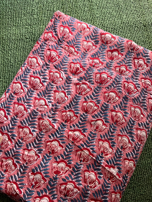 Flat 600-Cotton print