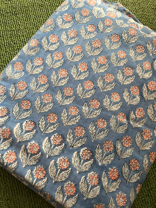 Flat 600-Cotton print