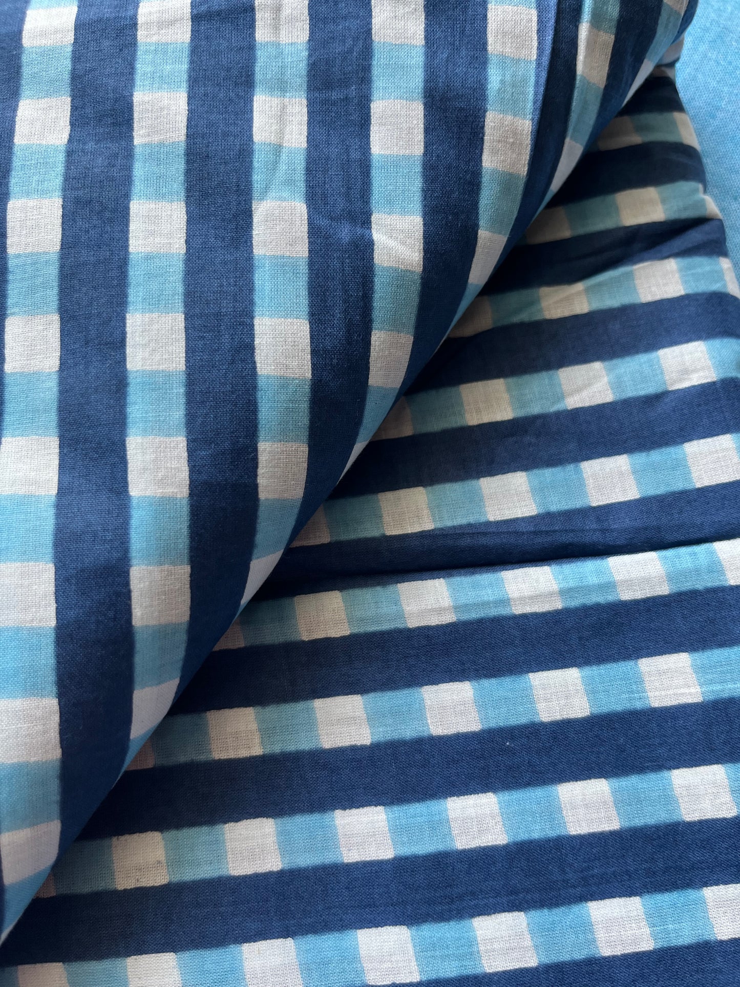 Check Cotton kurta Bottom