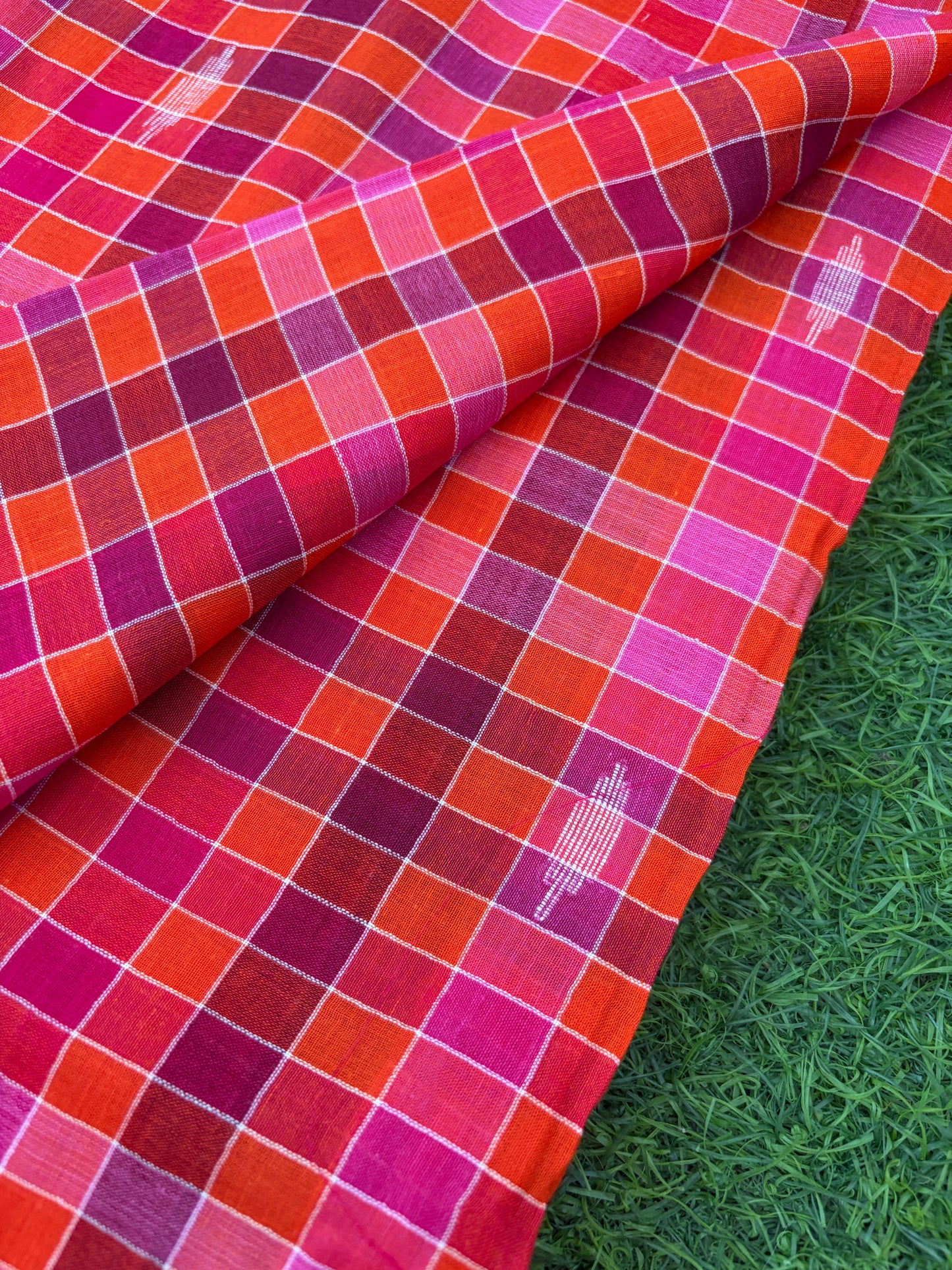 Jaamdani mul fabric